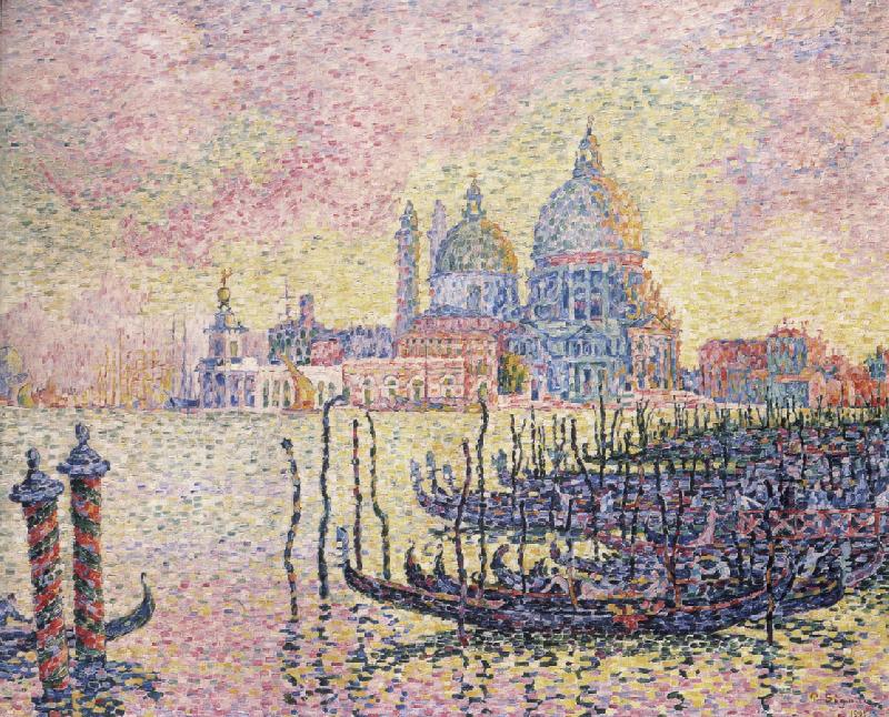 Paul Signac grand canal china oil painting image